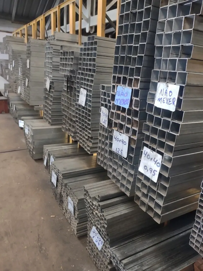 Preço metalon galvanizado 40 x 40